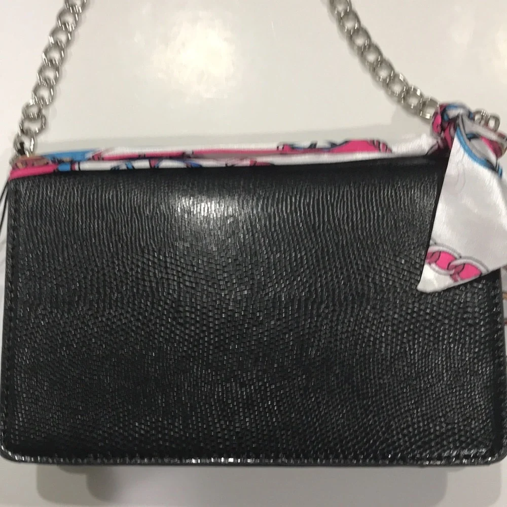 LOUME Black lizardprint bag. - Picture 4 of 6